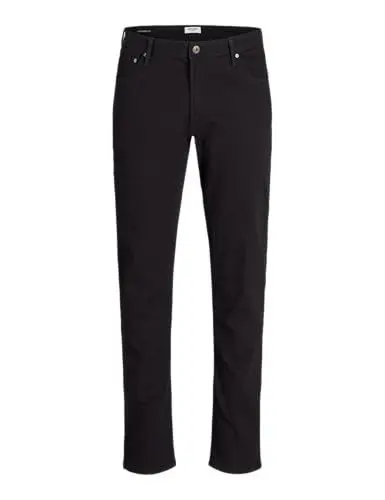 Produktbild: JACK & JONES Herren Jjitim Jjoriginal Am 816 Plus Noos Slim Jeans, Schwarz (Black Denim Black Denim), 46W 32L EU