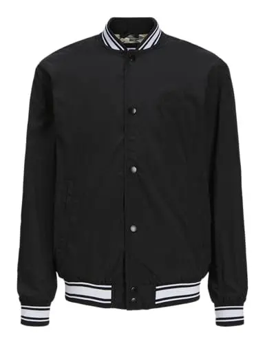 Produktbild: JACK & JONES Herren Joralmeria Bomber Jacket Jnr, Black, Numeric_128