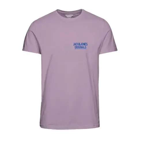 Produktbild: JACK & JONES Herren Jormarbella Tee Ss Crew Neck 2 FST T-Shirt, Lavender Frost, S