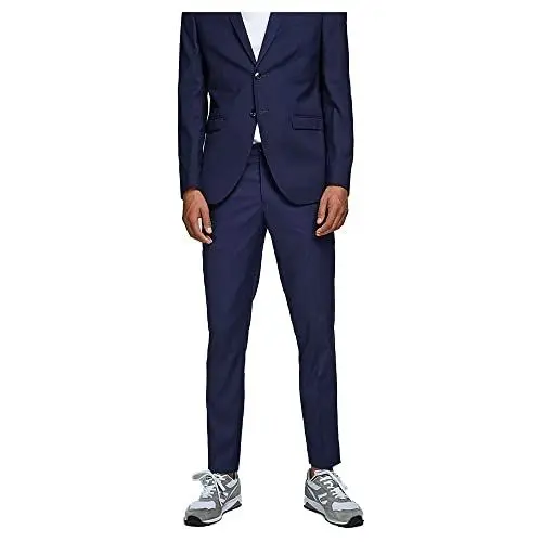 Produktbild: JACK & JONES Herren jprfranco broek noos Tuxedo Hose, Medieval Blue, 48 EU