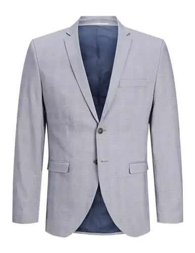 Produktbild: JACK & JONES Herren Jprsolaris Check Blazer Sn Anzugsjacke, Troposphere/Checks:super Slim Fit, 52