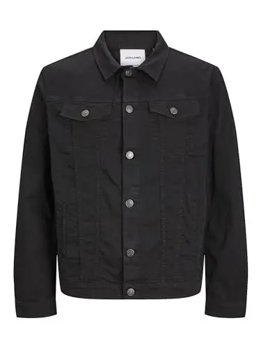 Produktbild: JACK & JONES Herren Jpstblaine Jjicon Jacket Jeansjacke, Schwarz, XL