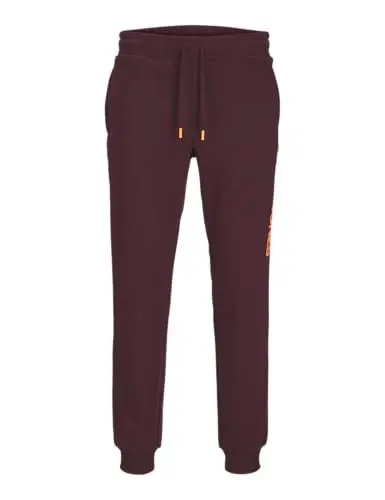 Produktbild: JACK & JONES Herren Jpstgordon Jjalvis Sweat Pants NAF Jogginghose, Vineyard Wine, L