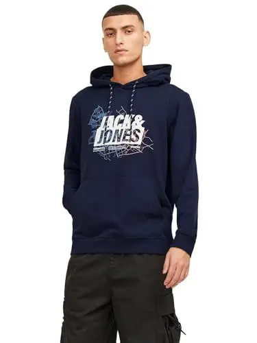 Produktbild: JACK & JONES JCOMAP Logo Sweat Hood SN