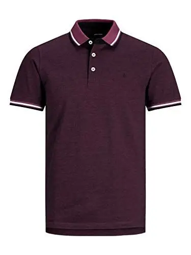 Produktbild: JACK & JONES Herren Klassische Pique Knit Baumwolle Polo-Shirt - Royale - M