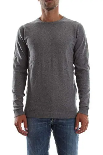 Produktbild: JACK & JONES Premium Herren Pullover jprLUKE Cashmere Knit Crew Neck 12123689, Einfarbig, Gr. X-Large, Grau (Grey Melange Detail:Melange)