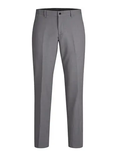 Produktbild: JACK & JONES Herren jprfranco Trouser nos Anzughose, Light Grey Melange, 48 EU