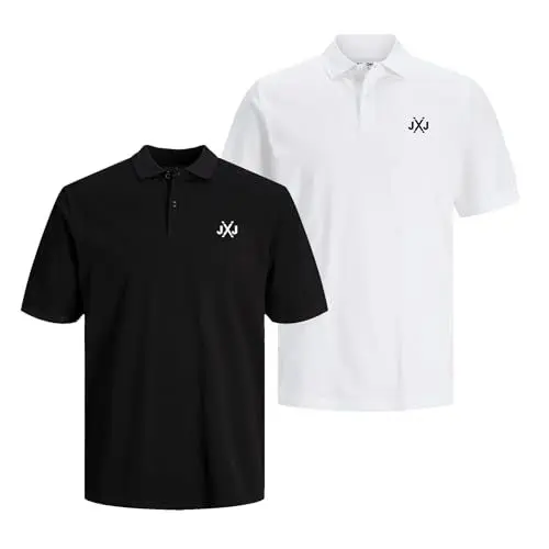 Produktbild: JACK & JONES Infinity Herren Poloshirt Infinity Polo Mehrstückpackung 2er 3er Pack 2er Pack 1 M