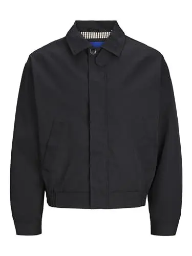 Produktbild: JACK & JONES Herren JORSANTORINI Harrington Jacket SN Jacke, Black, S