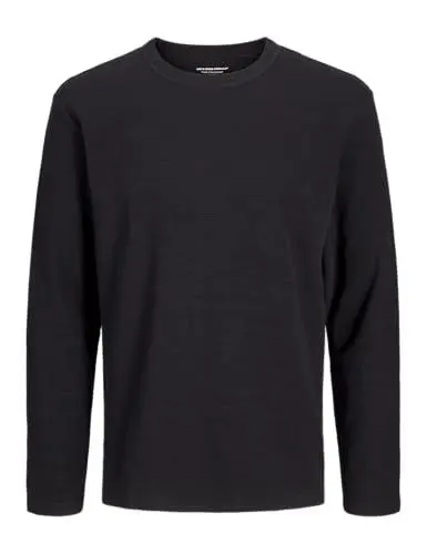 Produktbild: JACK & JONES Jormanchester Waffle Tee Ls Crew Neck