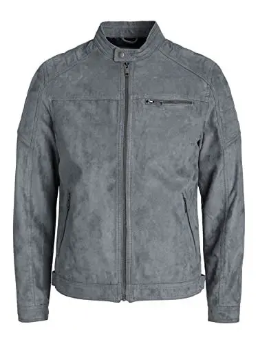 Produktbild: JACK & JONES Kunstlederjacke Herren,Hellgrün,XL