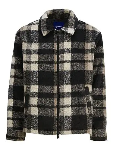 Produktbild: JACK & JONES Herren JORCOLE Jacket SN Jacke12238915 ,Chocolate Brown/Detail:check ,XL