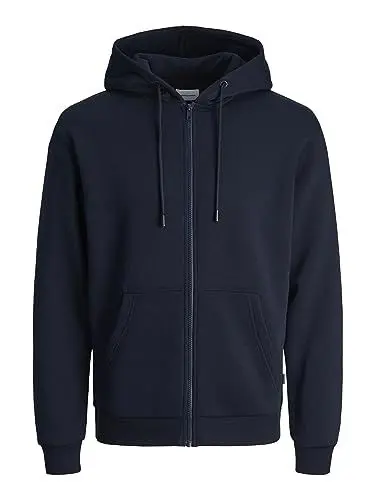 Produktbild: JACK & JONES Male Hoodie mit Reißverschluss Basic