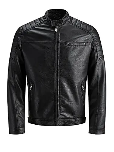 Produktbild: JACK & JONES Male Lederjacke Faux XLBlack 2
