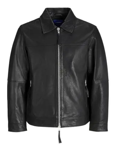 Produktbild: JACK & JONES Male Lederjacke Lederjacke