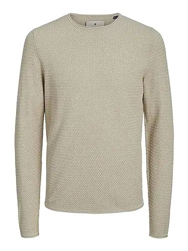 Produktbild: JACK & JONES Male Strickpullover Einfarbig Strickpullover