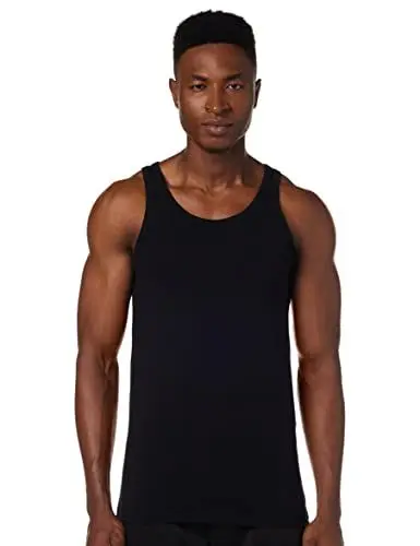 Produktbild: JACK & JONES Male Tanktop Basic-Black, XL