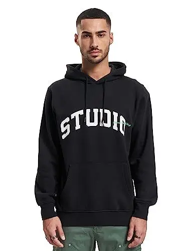 Produktbild: JACK & JONES Men's JORBRINK Studio Sweat Hood Kapuzenpullover, Black, XL