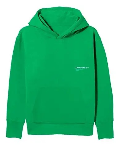 Produktbild: JACK & JONES Men's JORCLAN Sweat Hood Kapuzenpullover, Island Green, M