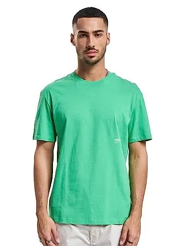 Produktbild: JACK & JONES Men's JORCLAN Tee SS Crew Neck T-Shirt, Island Green, M