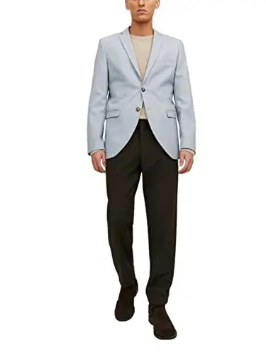 Produktbild: JACK & JONES Men's JPRFRANCO Blazer NOOS Anzugjacke, Evening Haze/Fit:SUPER Slim FIT, 54
