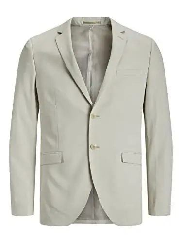 Produktbild: Jack & Jones Herren Anzugjacke Jprfranco Blazer Noos, Moonstruck/Fit:super Slim Fit, 50