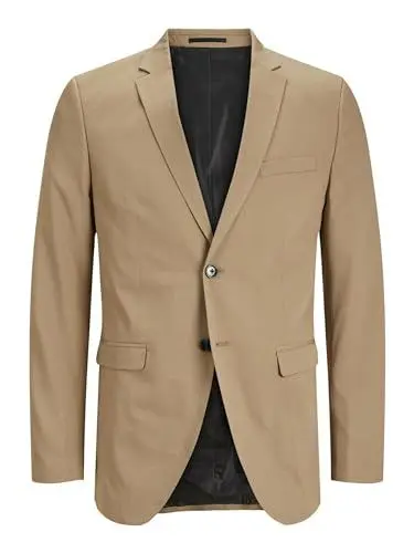 Produktbild: JACK & JONES Men's JPRFRANCO Blazer NOOS Anzugjacke, Petrified Oak/Fit:SUPER Slim FIT, 48 EU