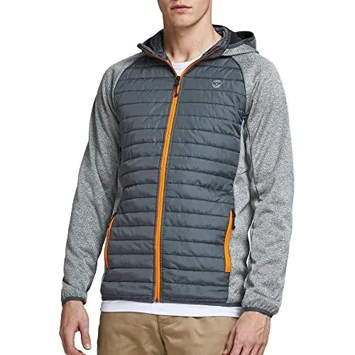 Produktbild: JACK & JONES Softshell Stepp Jacke Kapuze Funktions Outdoor Blouson Übergangs Jacket Regular Fit JJEMULTI