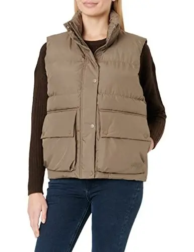 Produktbild: JJXX Women's JXCARLA Note Puffer Vest SN Pufferweste, Morel, S