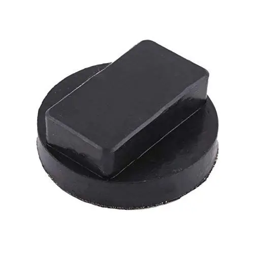 Produktbild: Jack Pad Schwarz Auto Gummi Jack Pads Werkzeug Jacking Pad Adapter geschlitzt Frame Rail Protector Auto Jacks Hebebhnen, 6 x 55 x 25mm