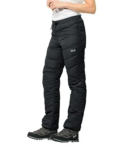 Produktbild: Jack Wolfskin Damen ATMOSPHERE PANTS Damen warme Daunenhose, black, S