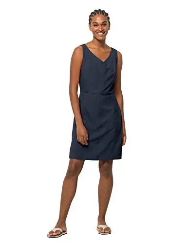 Produktbild: Jack Wolfskin Damen Costa Calma Dress Kleid, Night Blue, XXL