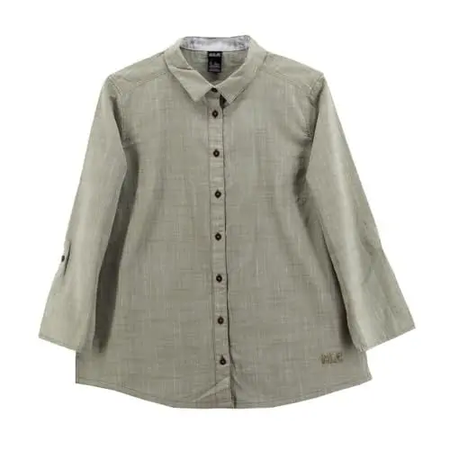 Produktbild: Jack Wolfskin Damen Emerald Lake Hemd, Khaki, S, 1402771