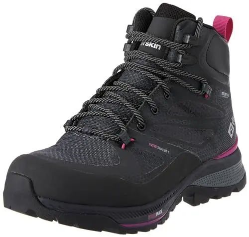 Produktbild: Jack Wolfskin Damen Force Striker Texapore MID W Wanderschuh, Phantom/pink, 39.5 EU