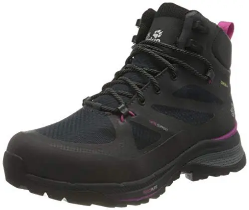 Produktbild: Jack Wolfskin Damen Force Striker Texapore Mid Walking-Schuh, Phantom/Pink, 40 EU