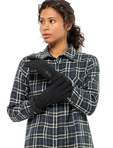 Produktbild: Jack Wolfskin Damen HIGHLOFT Glove Women Handschuh, Black, M