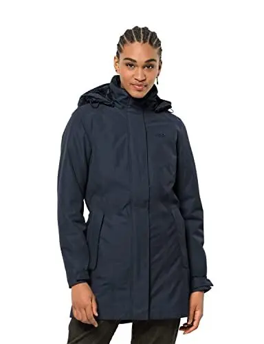 Produktbild: Jack Wolfskin Damen Madison Avenue Coat, night blue, XS EU