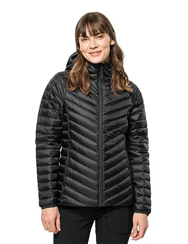 Produktbild: Jack Wolfskin Damen PASSAMANI DOWN Hoody W Daunenjacke, Black, S