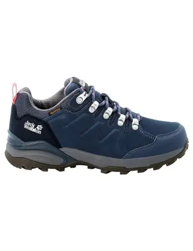 Produktbild: Jack Wolfskin Damen Refugio Texapore Low Walking Schuh, Dark Blue Grey, 39 EU