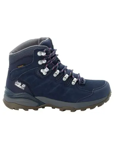 Produktbild: Jack Wolfskin Damen Refugio Texapore Mid W, Dark Blue / Grey, 41 EU