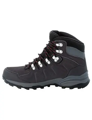 Produktbild: Jack Wolfskin Damen Refugio Texapore Mid W, Dark Steel / Purple, 39.5 EU