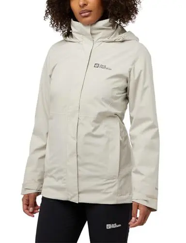 Produktbild: Jack Wolfskin Damen Rotwand 3in1 Jkt W, Seal, XL EU