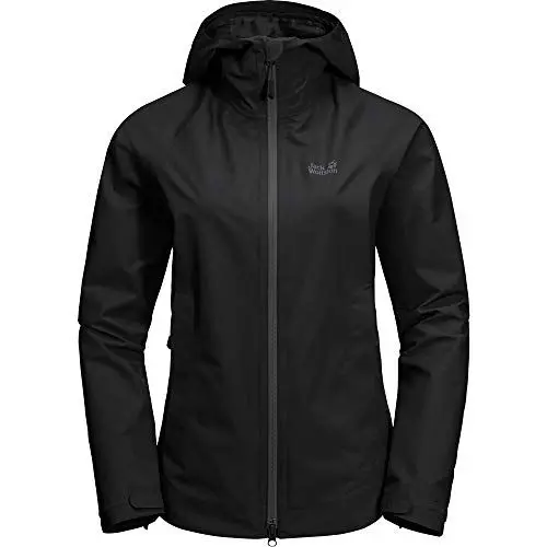 Produktbild: Jack Wolfskin Damen Scenic Trail Jacke Hardshelljacke, Schwarz, S