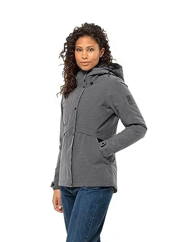 Produktbild: Jack Wolfskin Damen Snowy Park JKT W Jacket, Black, XXL