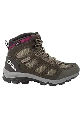 Produktbild: Jack Wolfskin Damen Vojo 3 Texapore Mid W, Khaki Burgundy, 38 EU