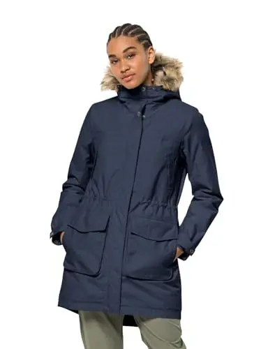 Produktbild: Jack Wolfskin Damen WINTERFROST W Parka, Night Blue, XXL