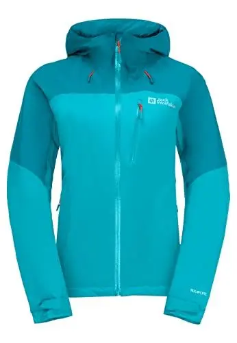 Produktbild: Jack Wolfskin Damen Women's Go Hike Jacket Regenjacke Türkis L