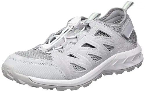 Produktbild: Jack Wolfskin Damen Woodland 2 Hybrid Low W Sneaker, Grey/Light Green, 42 EU