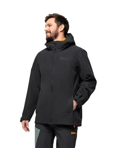Produktbild: Jack Wolfskin Herren Fernblick 2l Jkt M, Schwarz, M EU