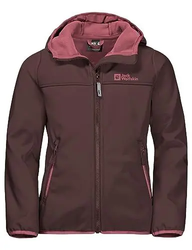 Produktbild: Jack Wolfskin Unisex Kinder Fourwinds Jacket Kids, Autumn Leaves, 152